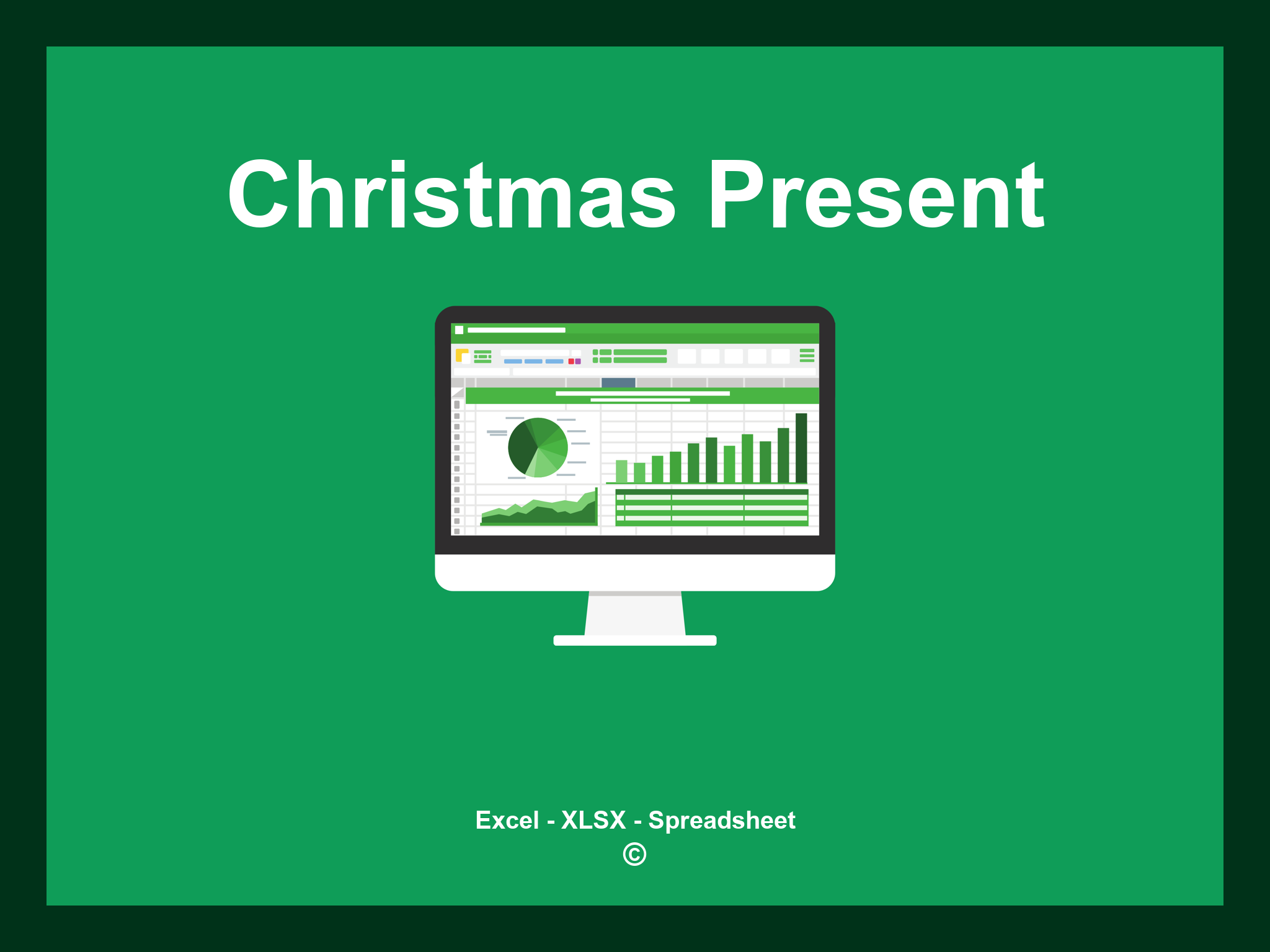 Christmas Present Excel Template