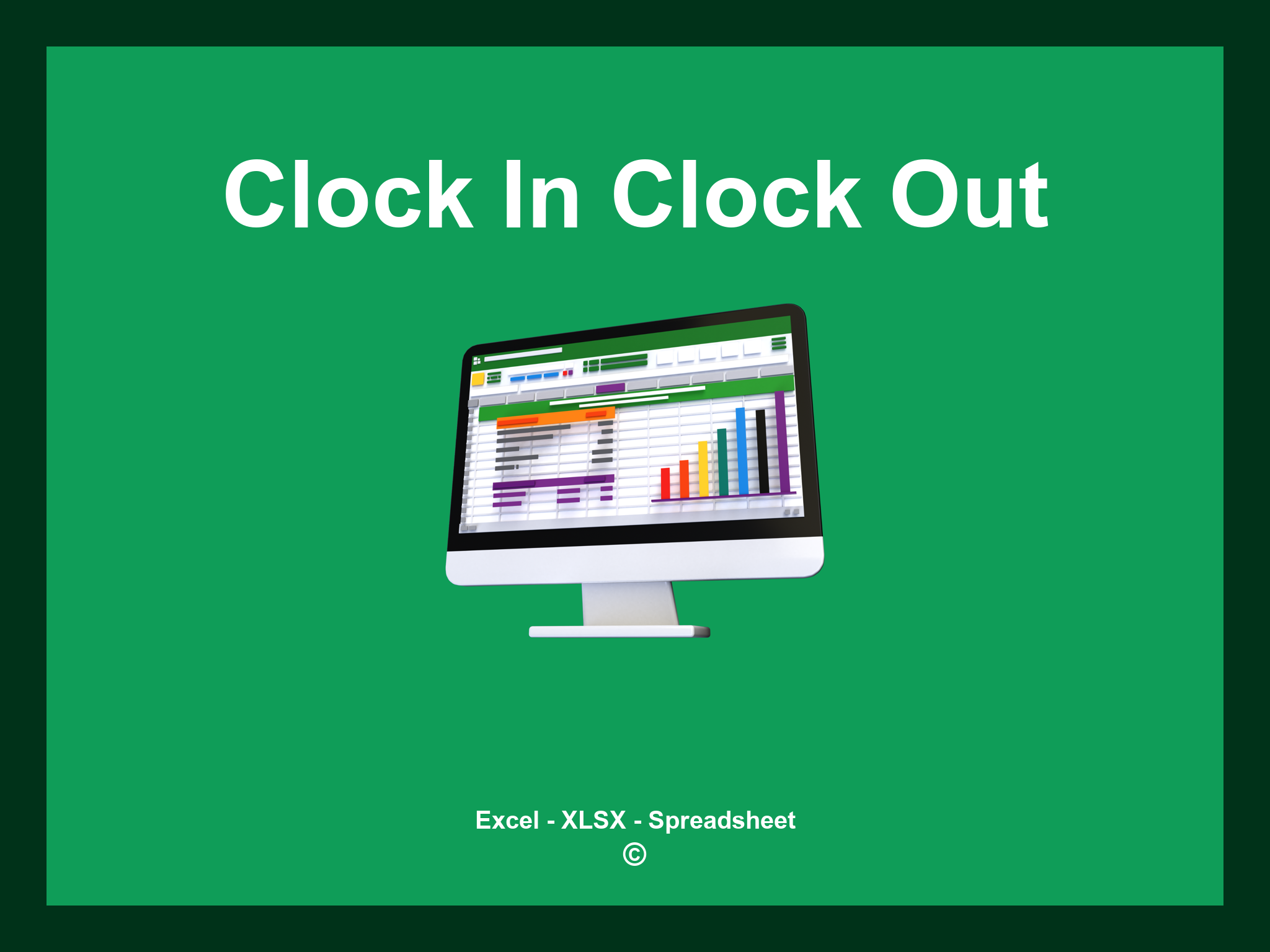 Clock In Clock Out Excel Template
