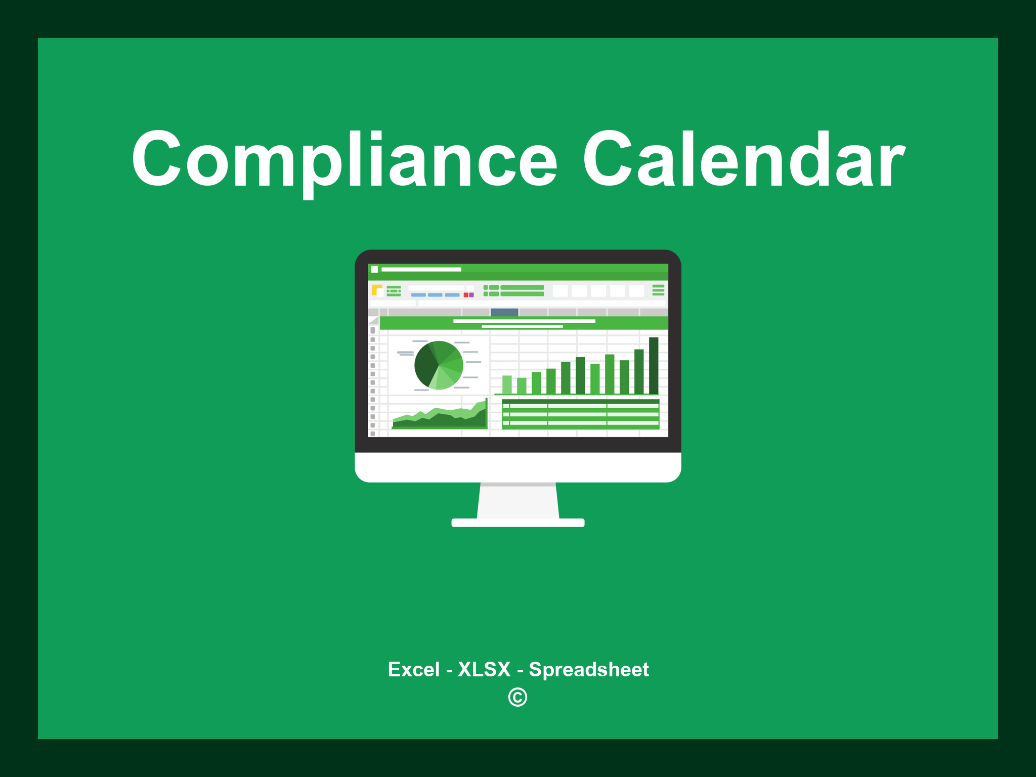 Compliance Calendar Template Excel
