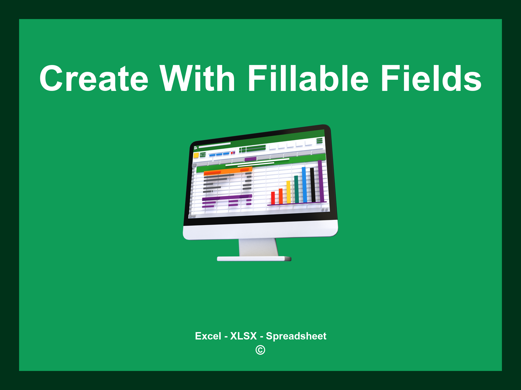 Create Excel Template With Fillable Fields