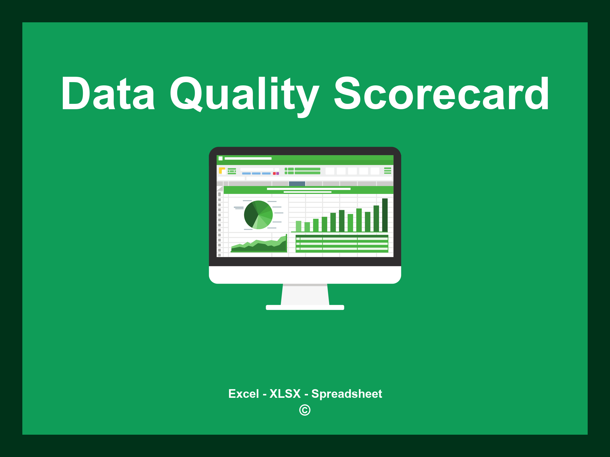 Data Quality Scorecard Template Excel