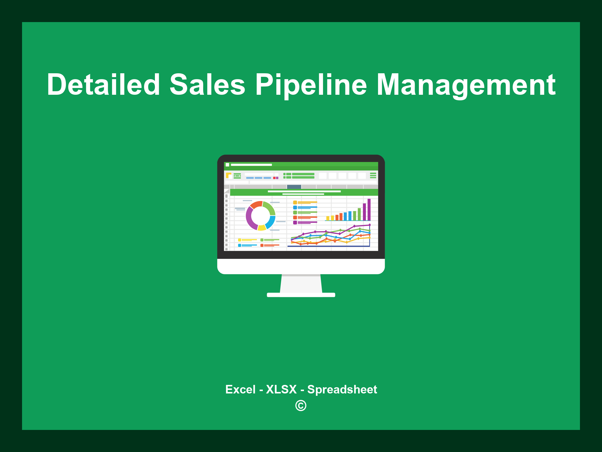 Detailed Sales Pipeline Management Template Excel