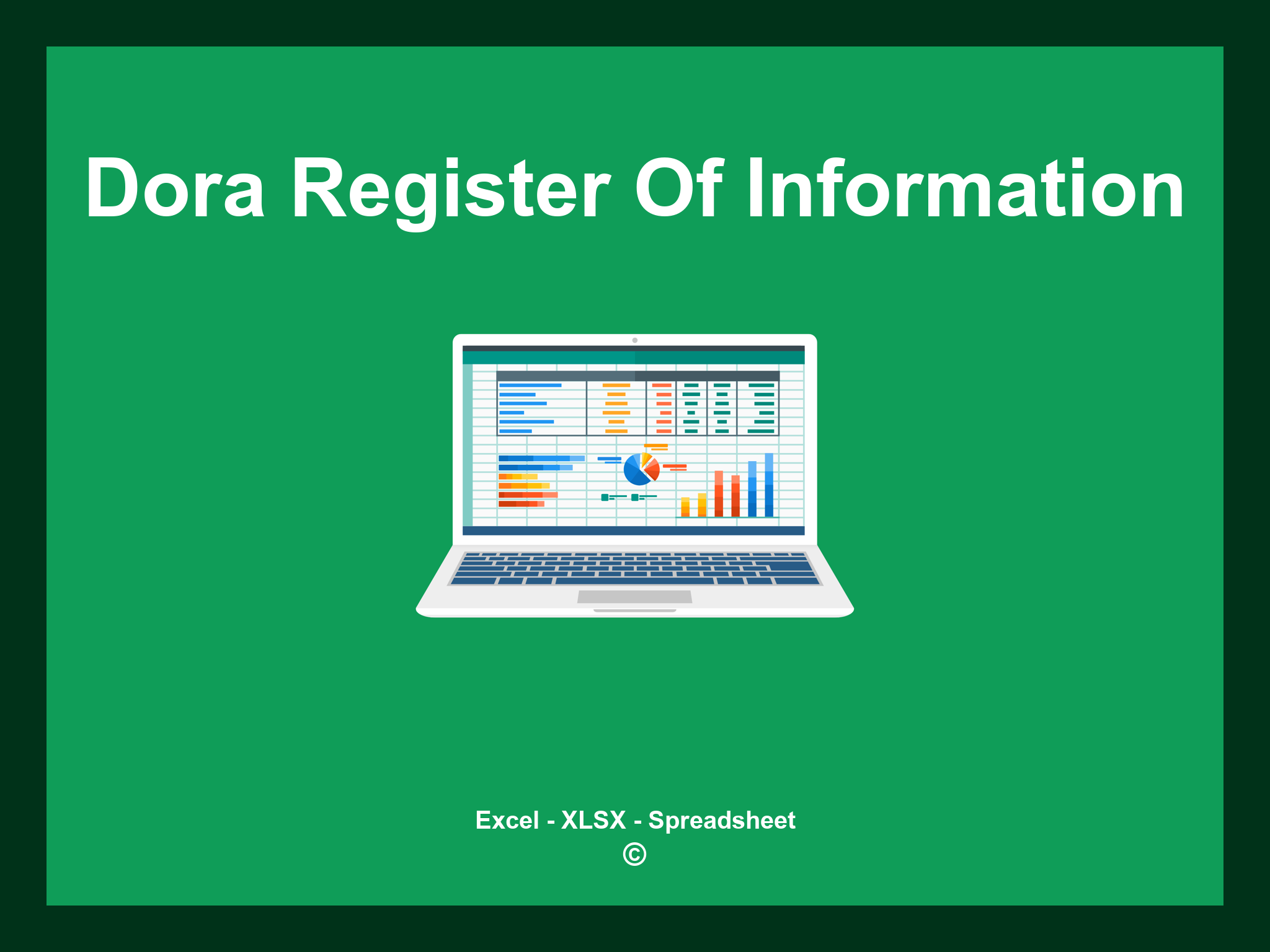 Dora Register Of Information Template Excel