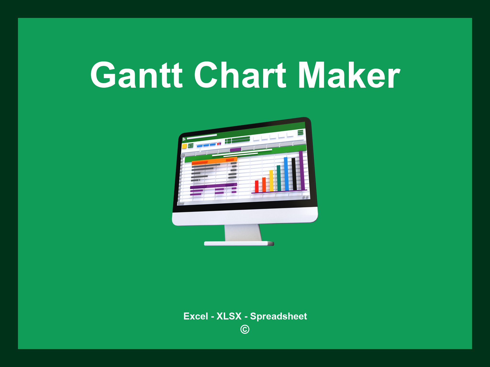 Gantt Chart Maker Excel Template