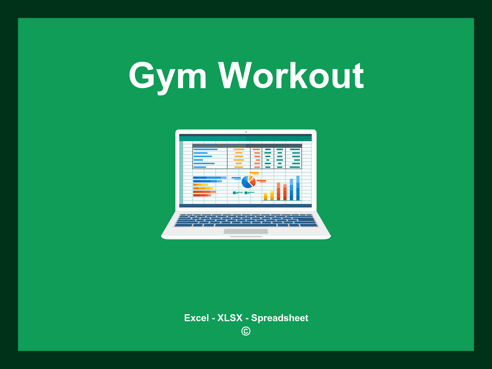 Excel Gym Workout Template
