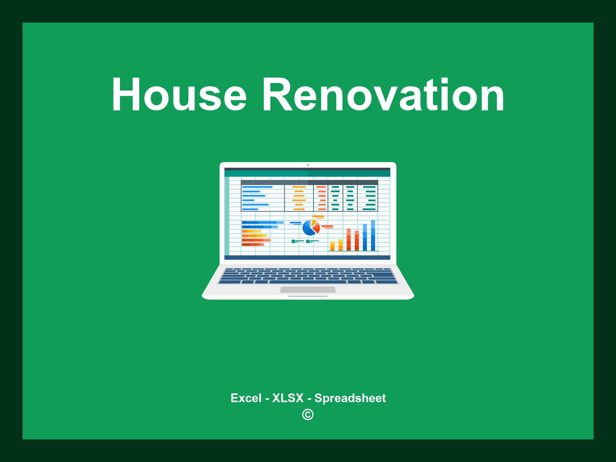 House Renovation Excel Template