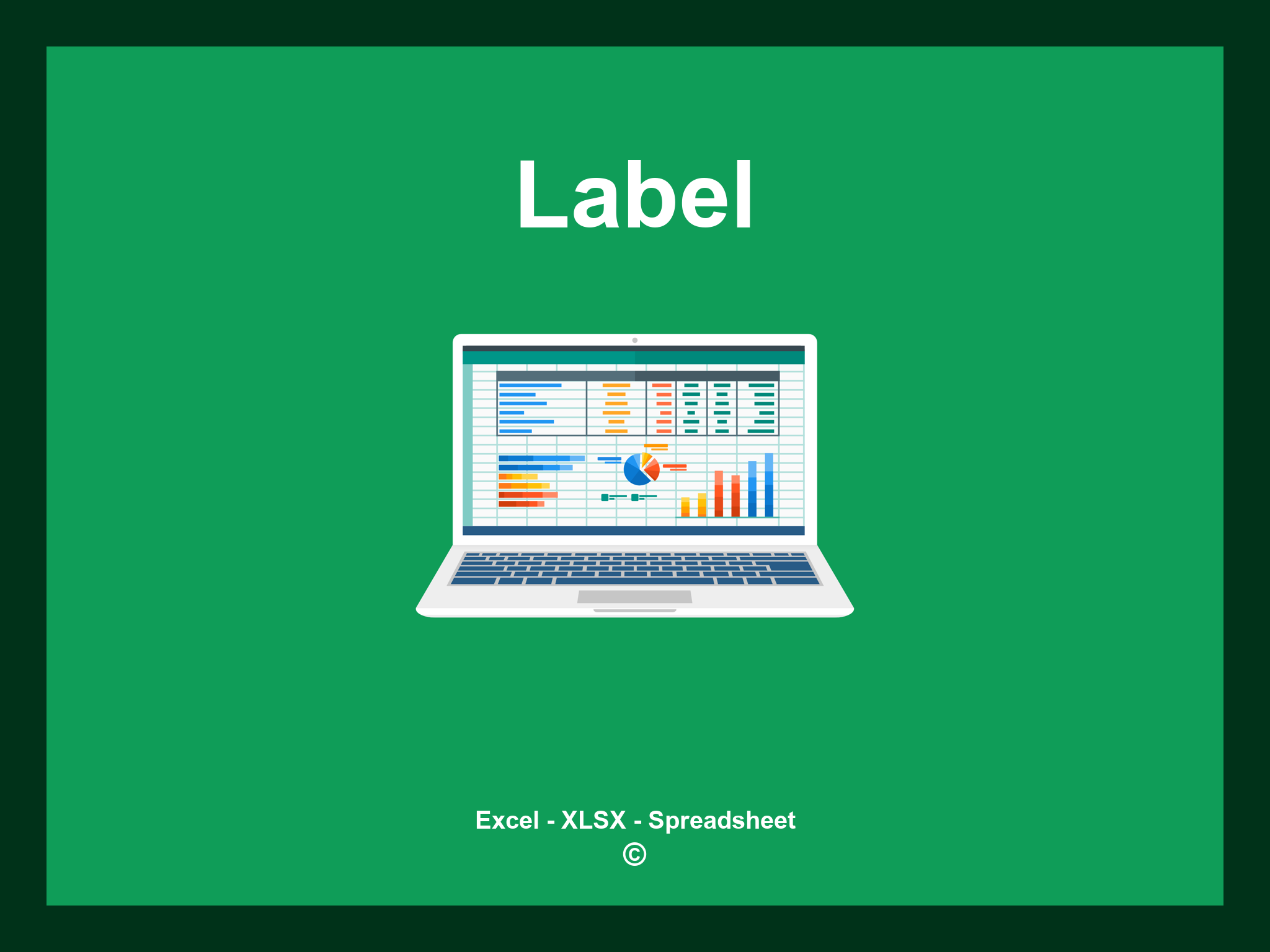 Excel Label Template