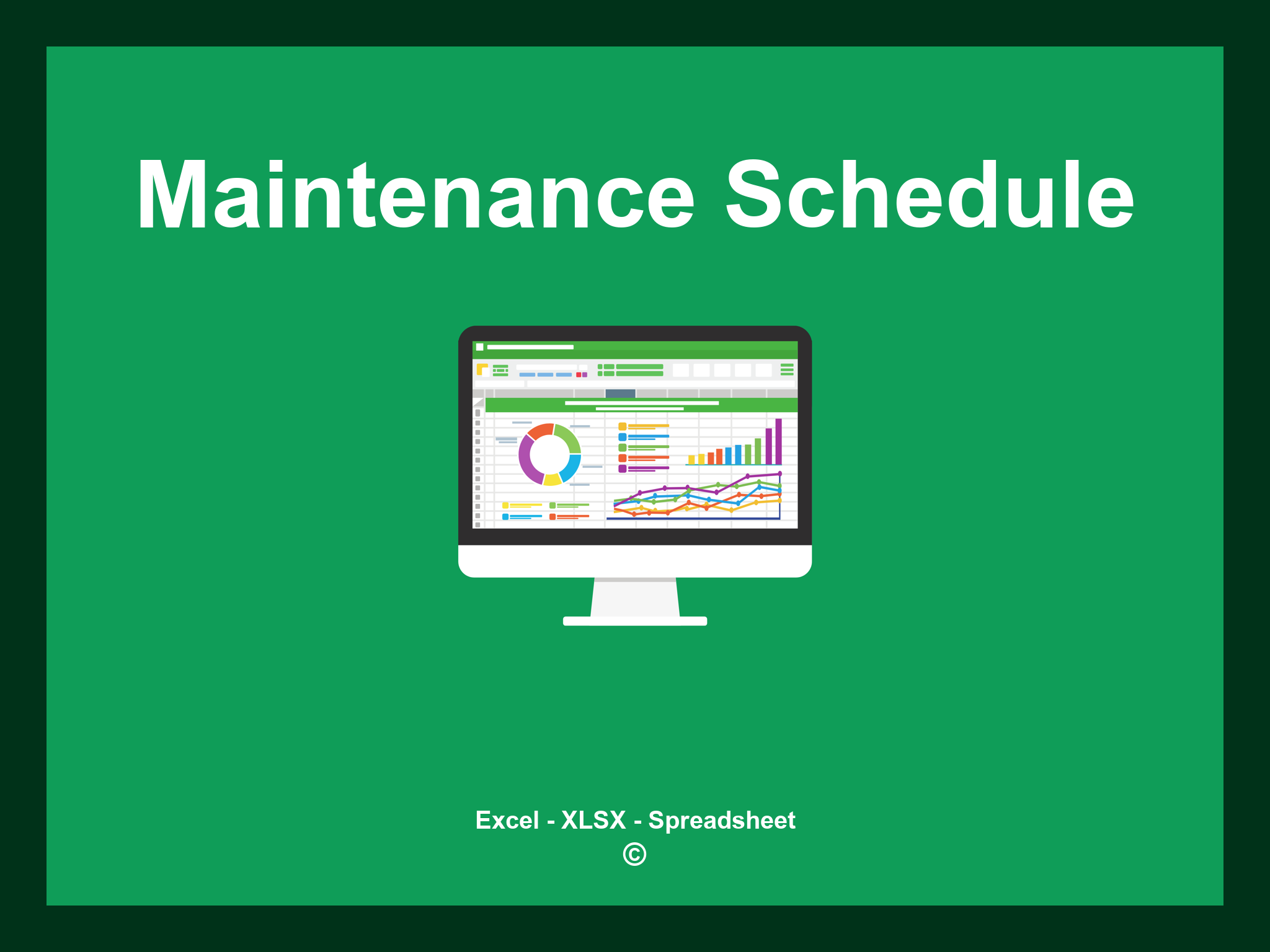 Maintenance Schedule Template Excel