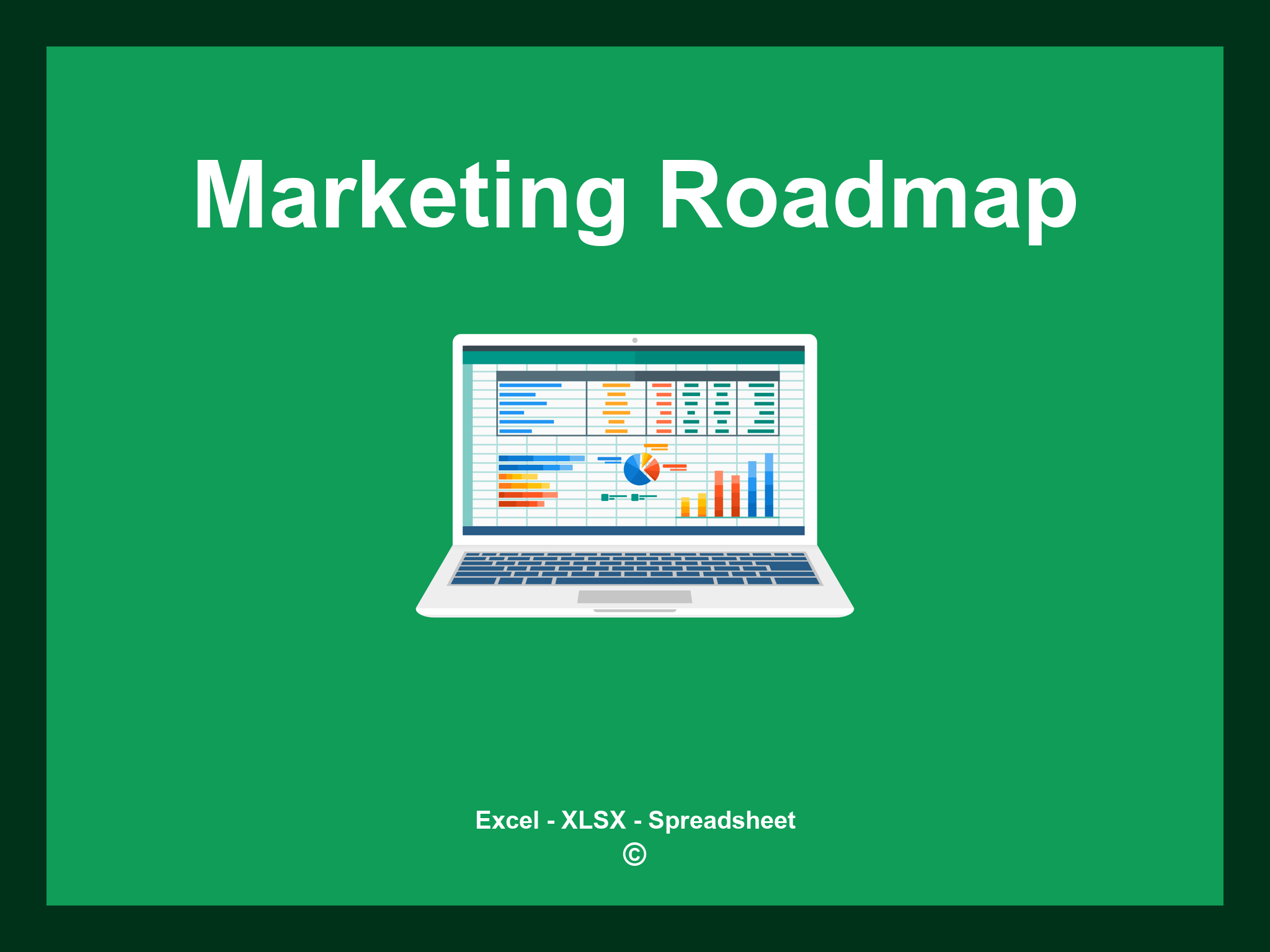 Marketing Roadmap Template Excel