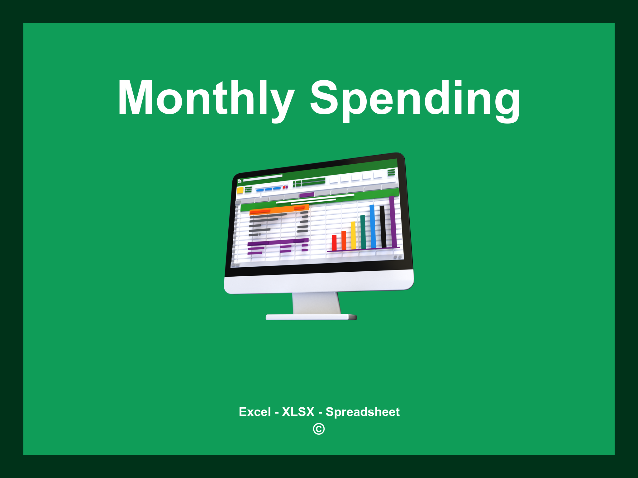 Excel Monthly Spending Template