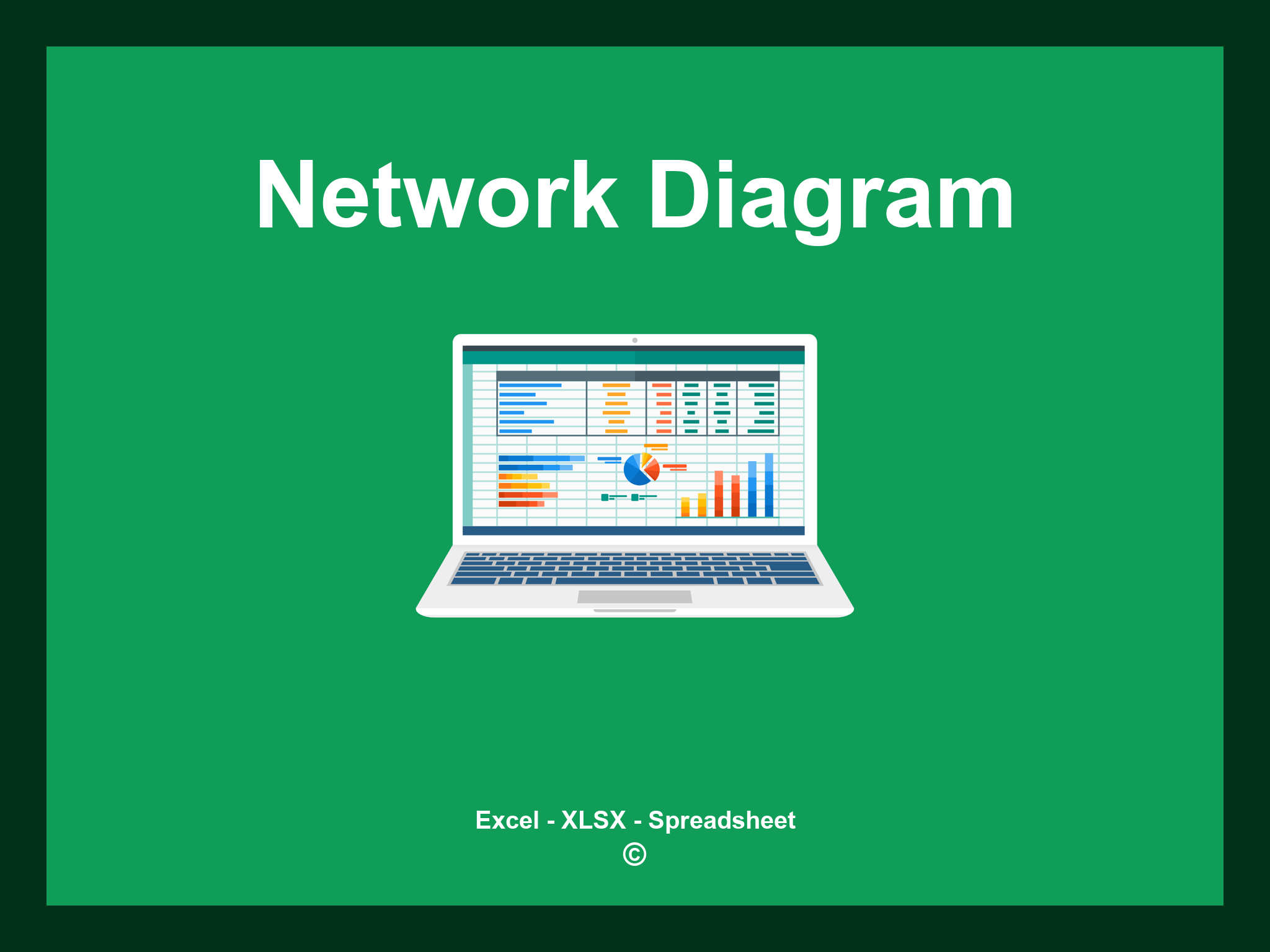 Network Diagram Template Excel