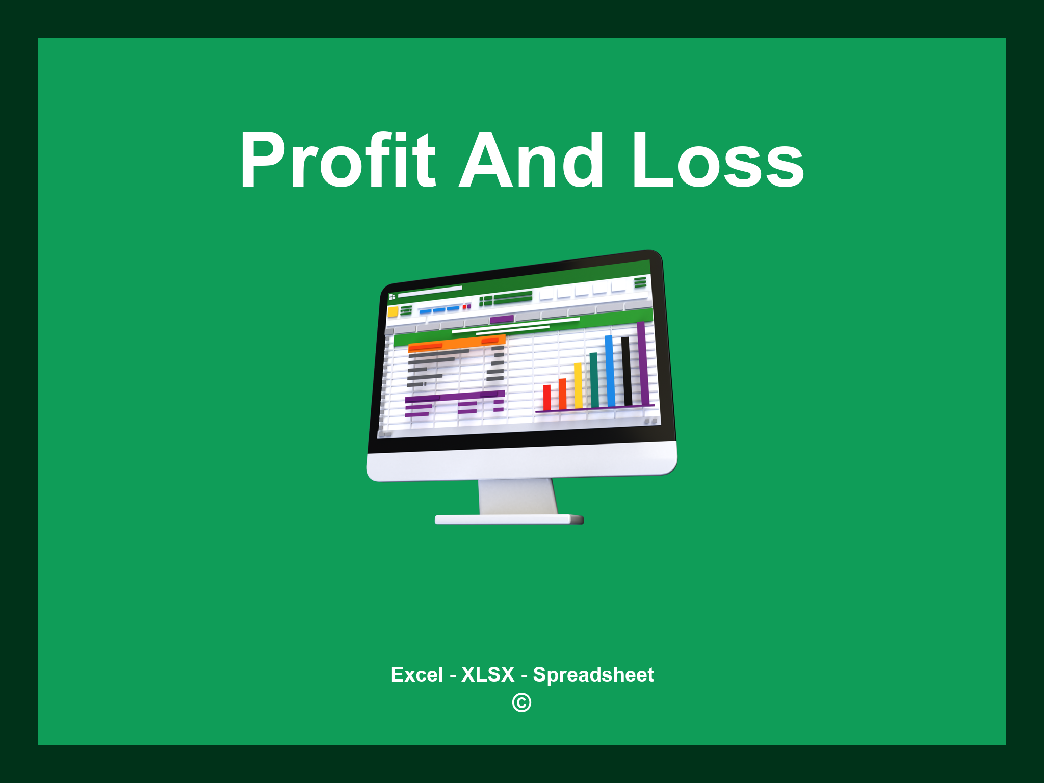 Profit And Loss Excel Template