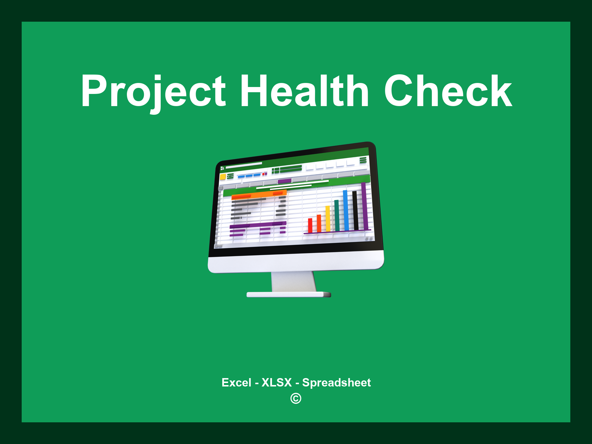 Project Health Check Template Excel