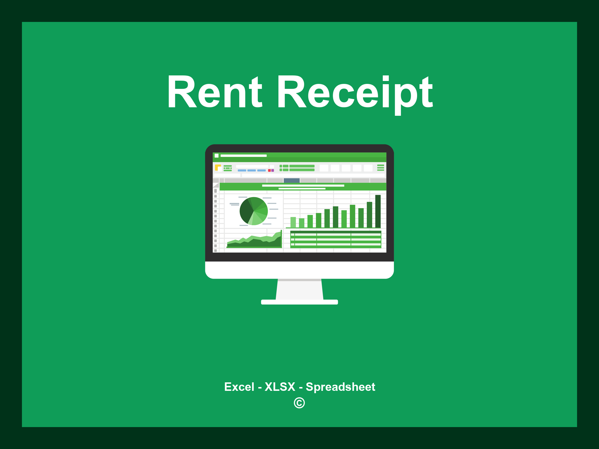 Rent Receipt Template Excel