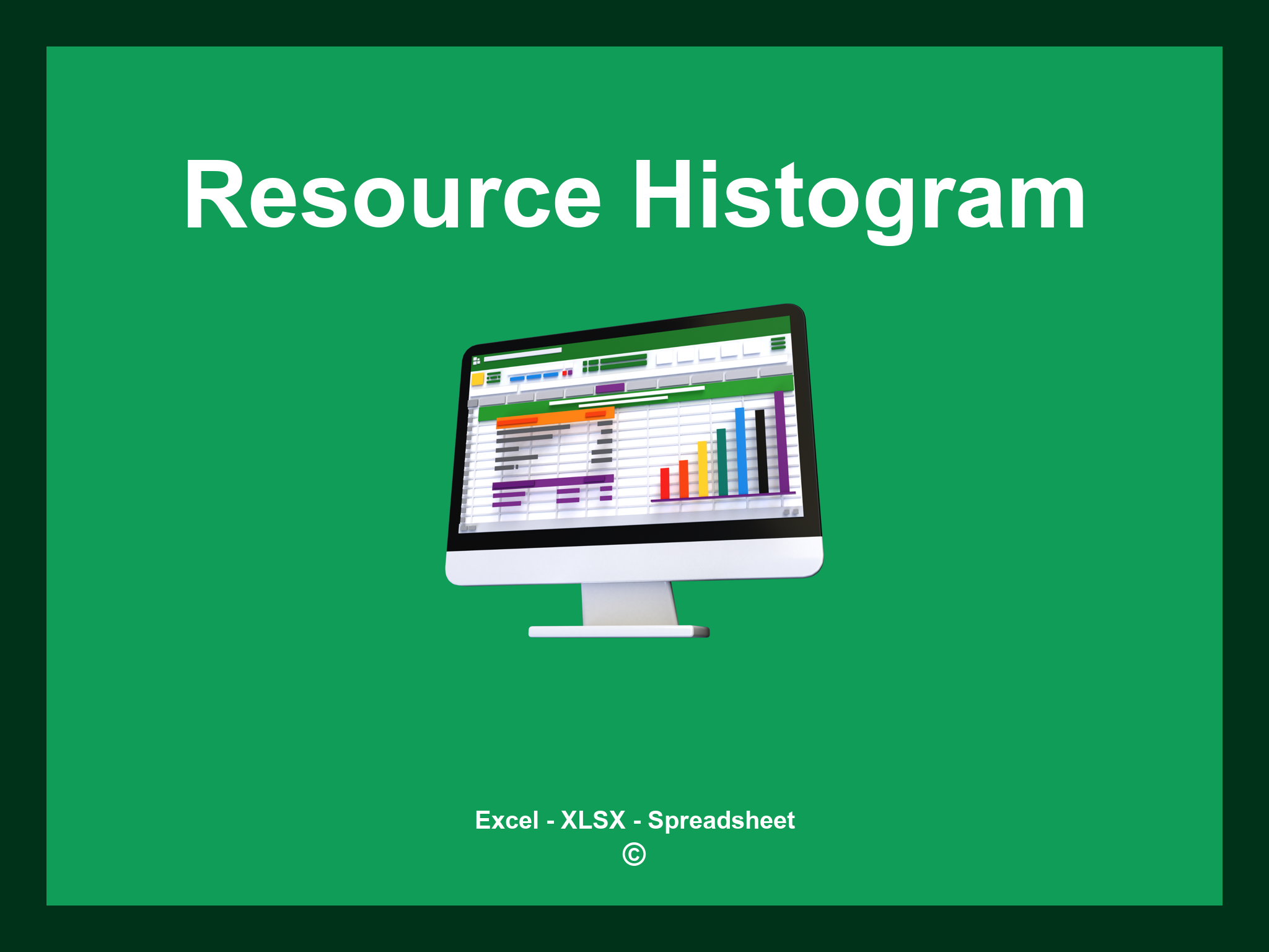 Resource Histogram Template Excel