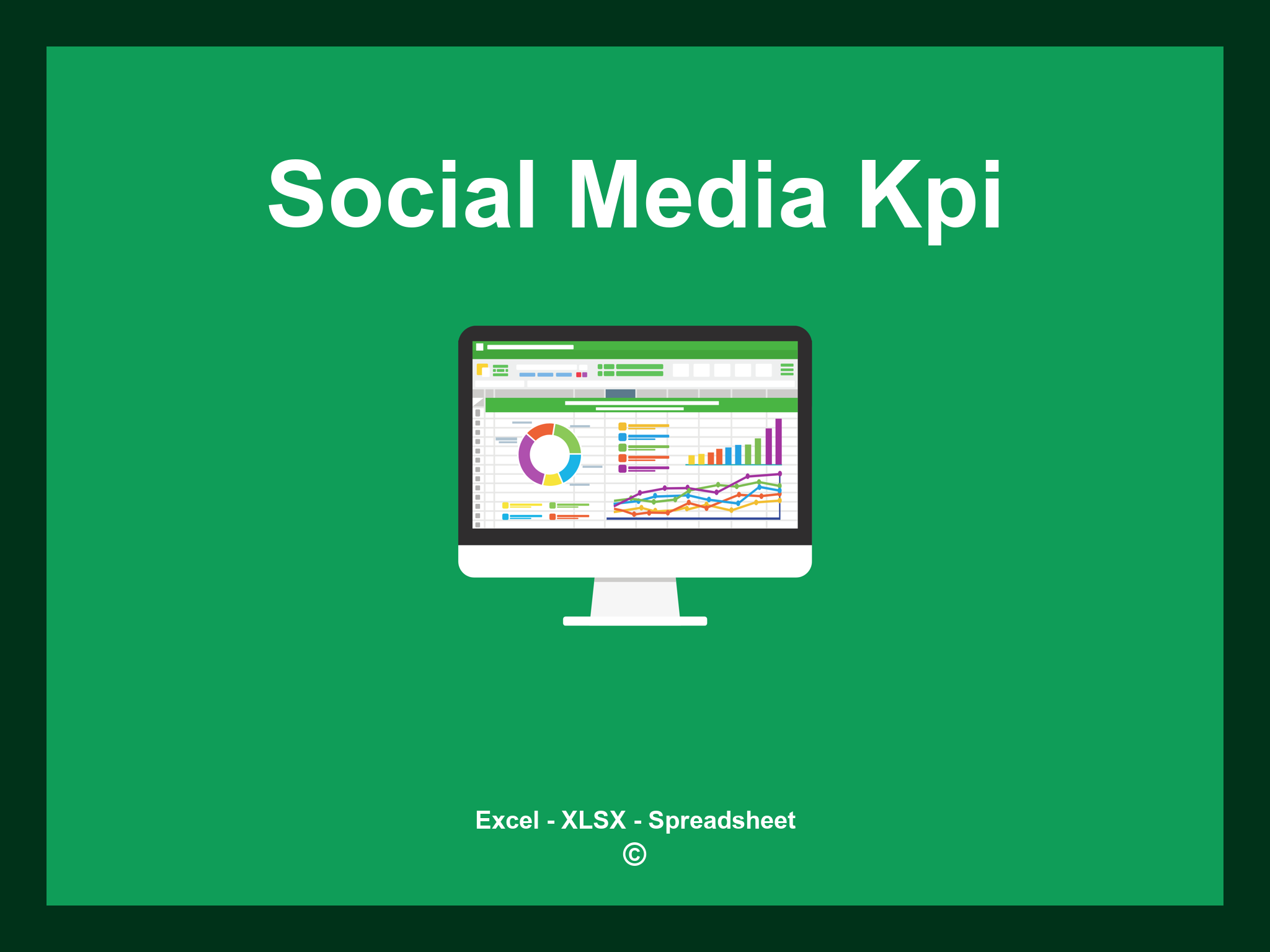 Social Media Kpi Template Excel