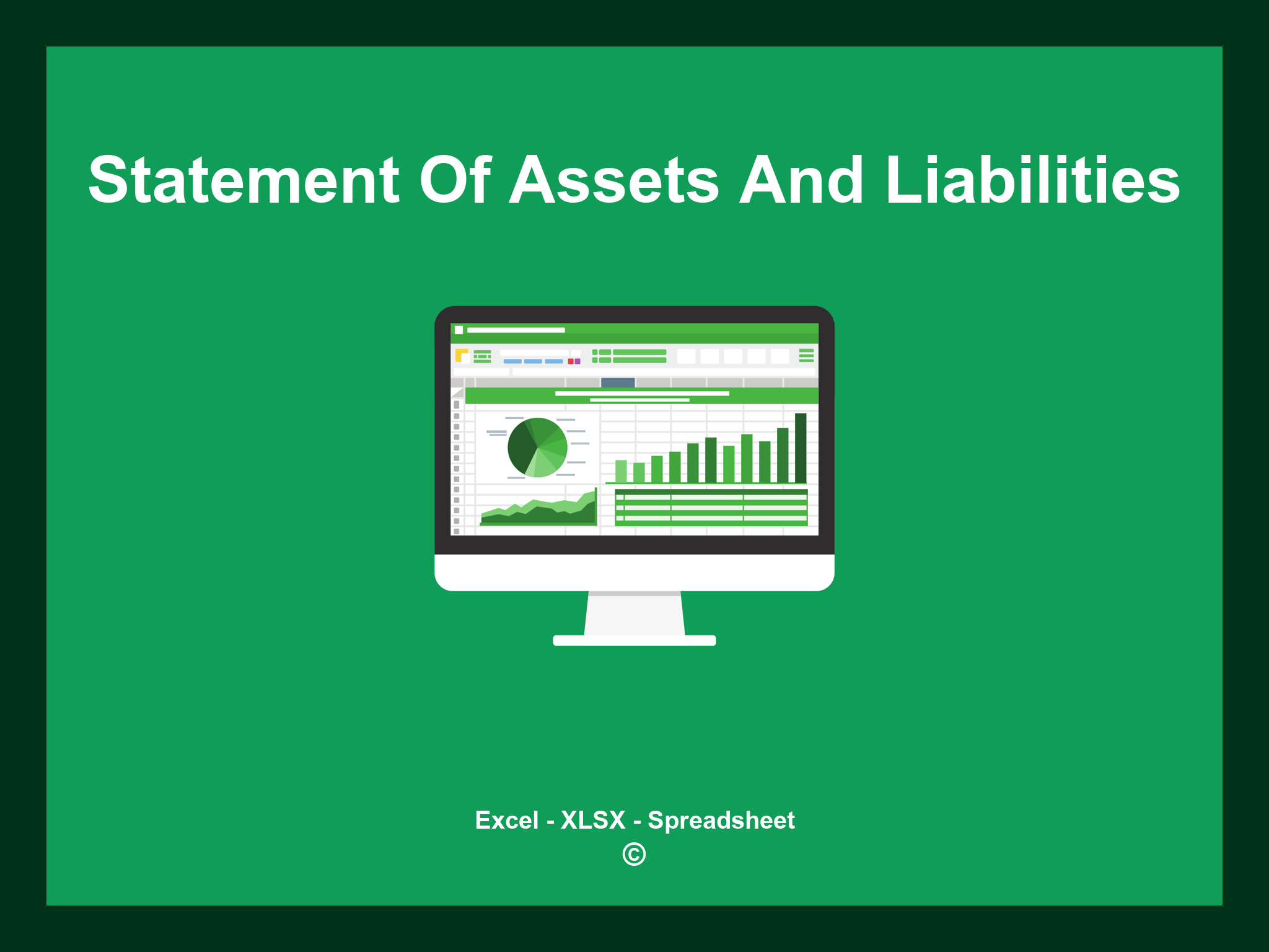 Statement Of Assets And Liabilities Template Excel