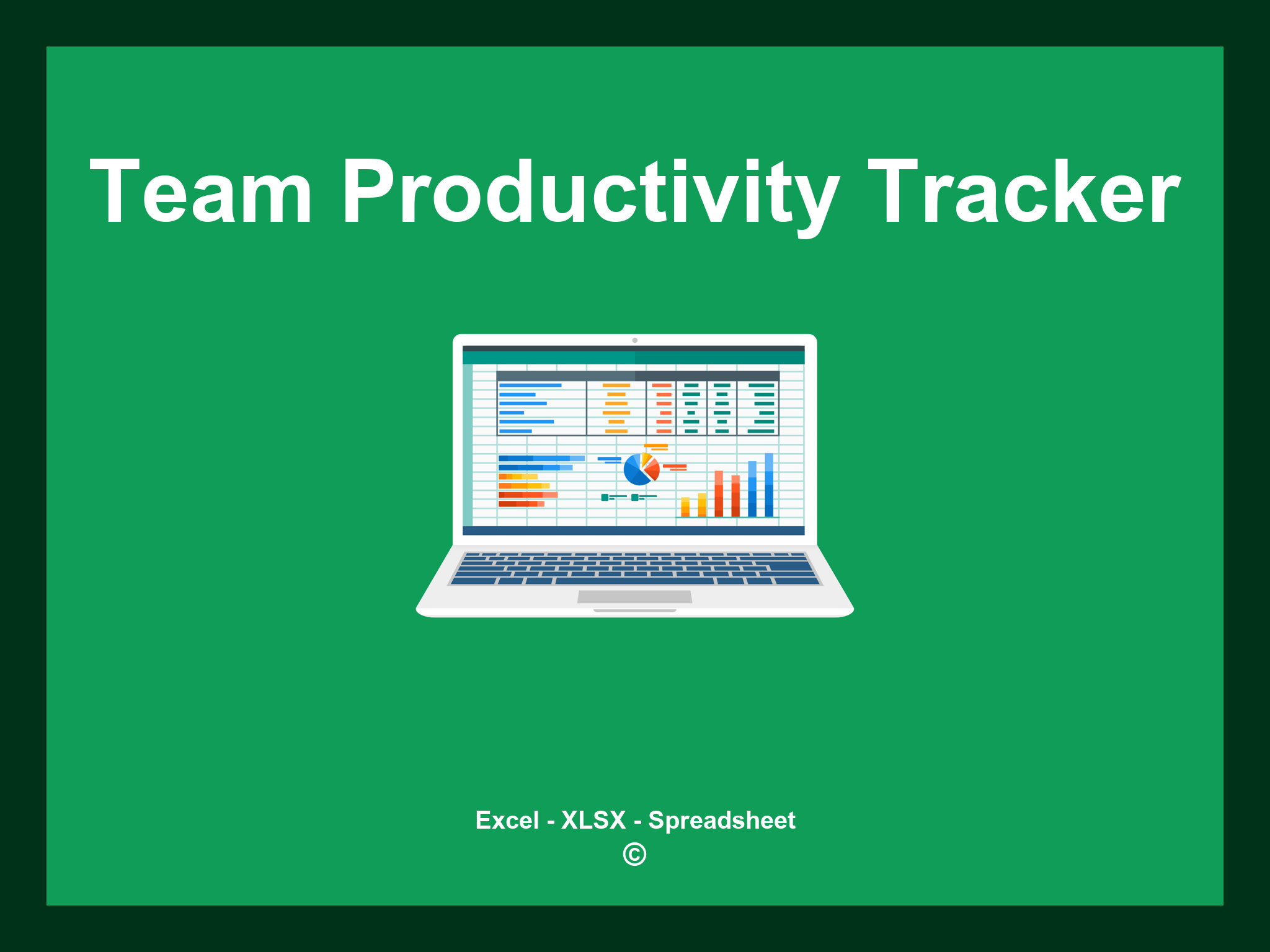 Team Productivity Tracker Excel Template
