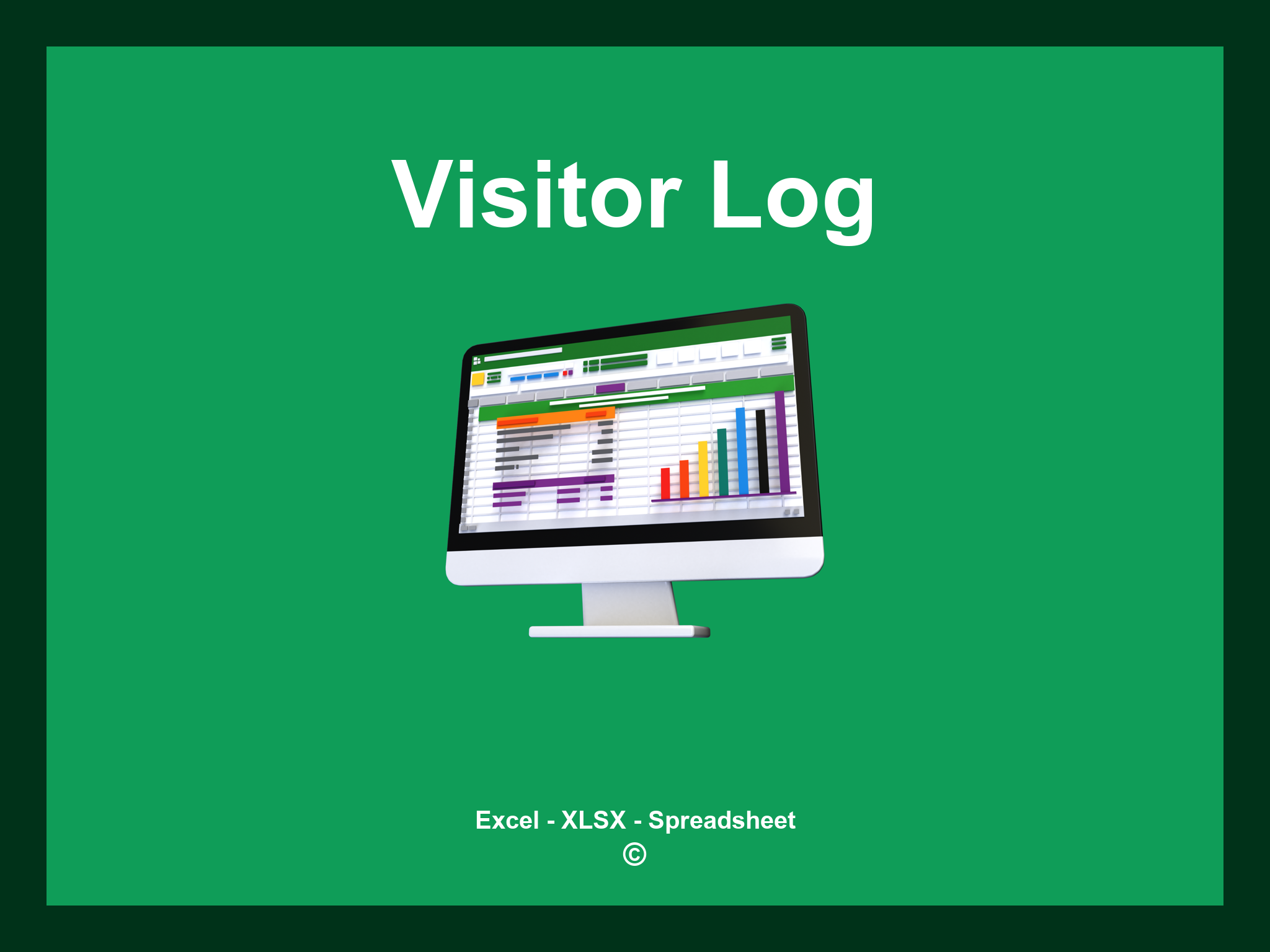 Visitor Log Template Excel