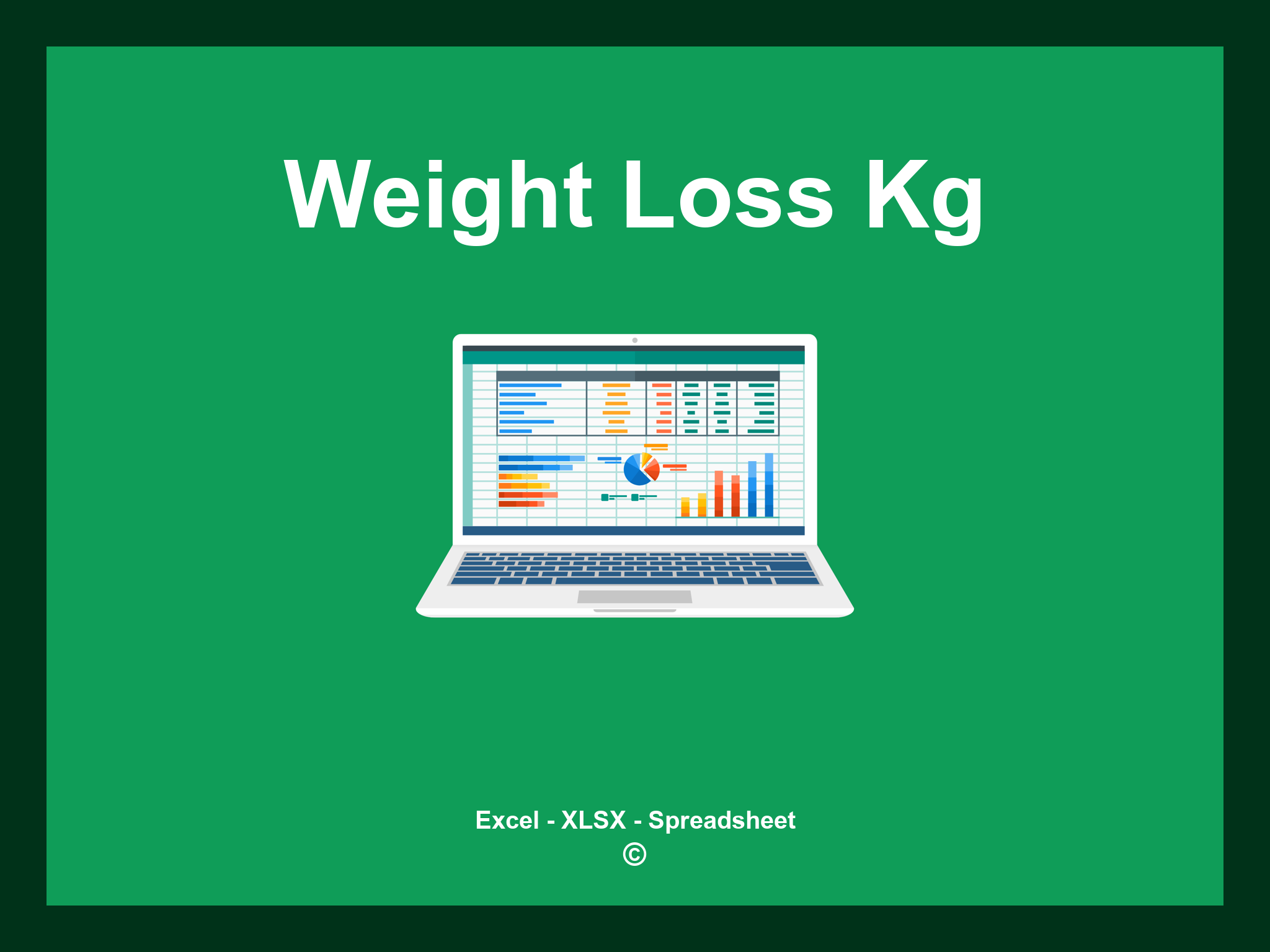 Weight Loss Excel Template Kg
