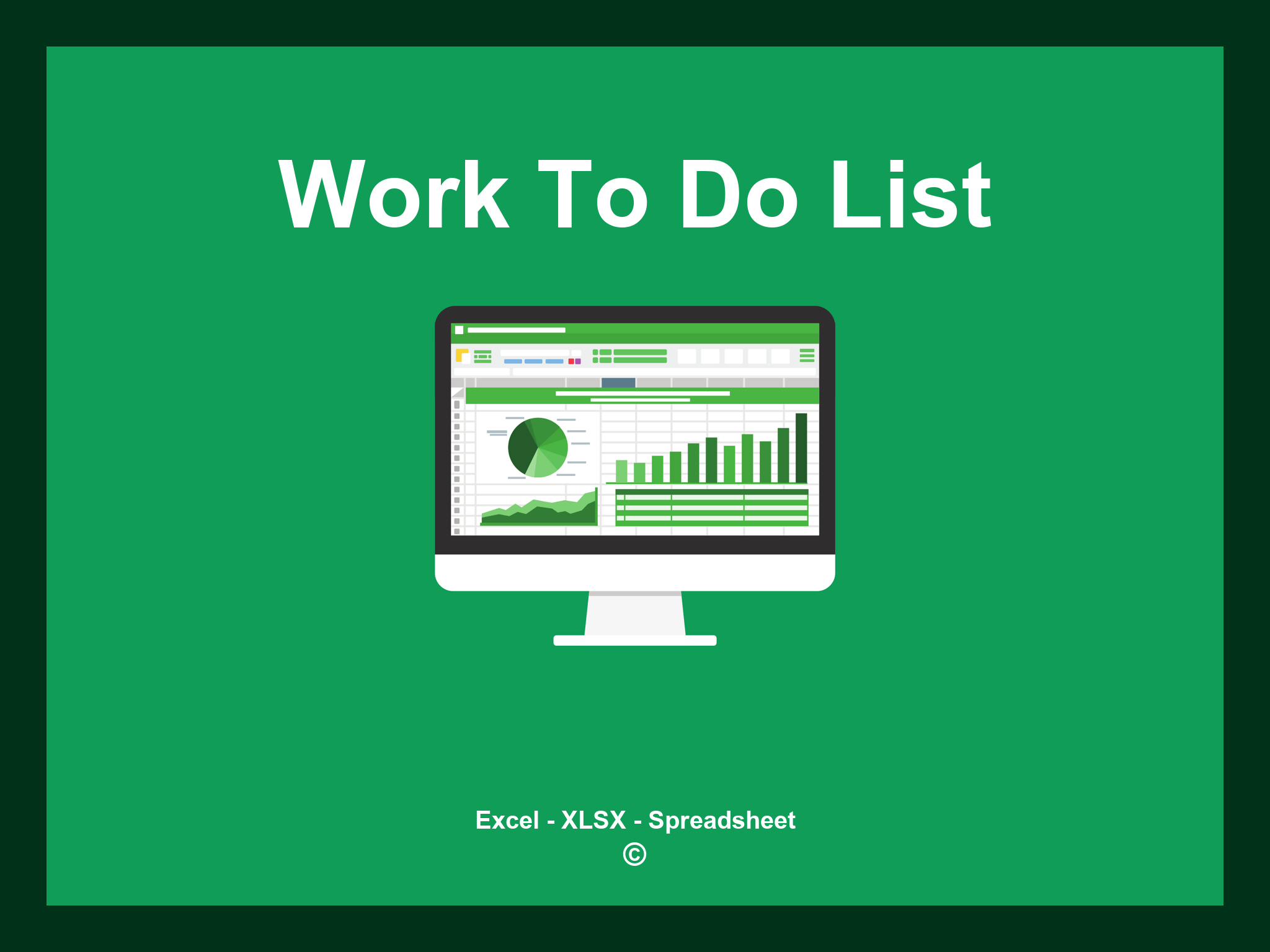 Work To Do List Excel Template